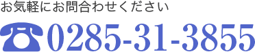 小山の川田耳鼻咽喉科クリニックの電話番号は0285-31-3855